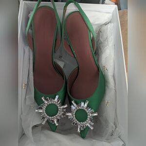 Amina Muaddi Begum Slingback pumps